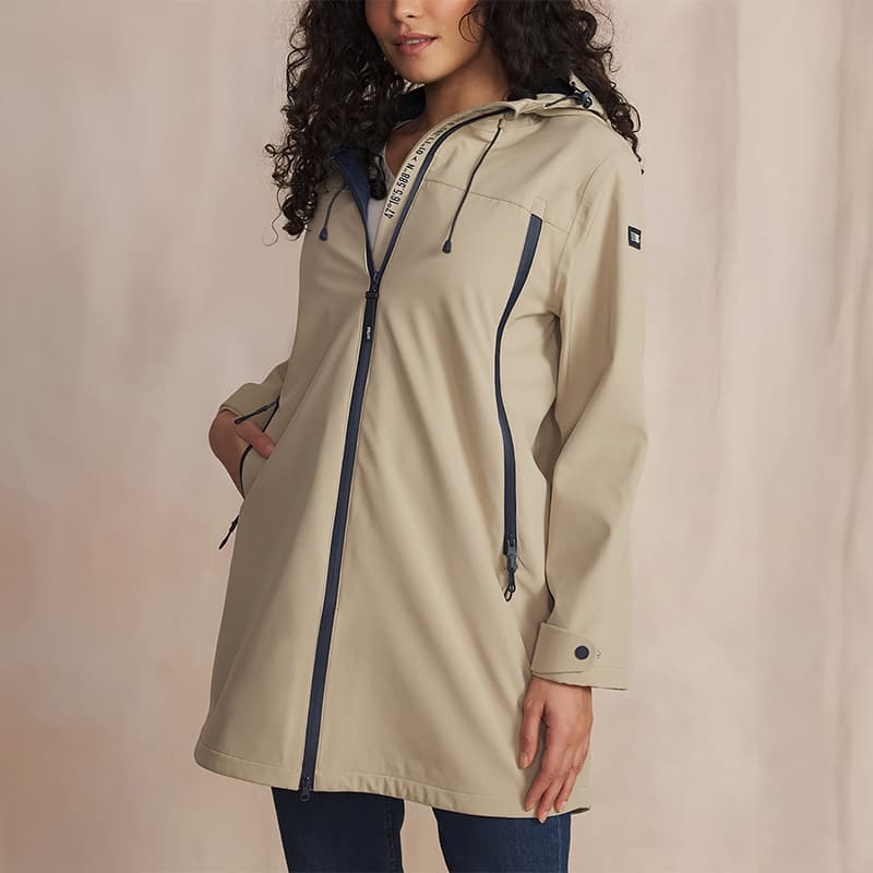 Imperméable doublé polaire TBS Dunyaman 42 263 Osier
