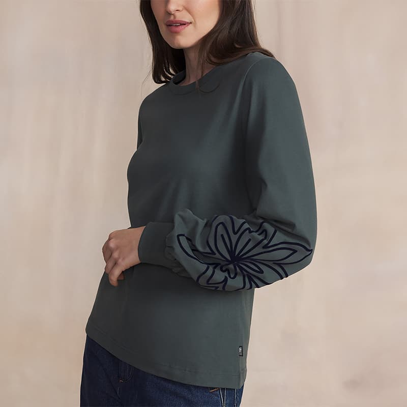 T-shirt TBS Beckytee M 488 Sapin