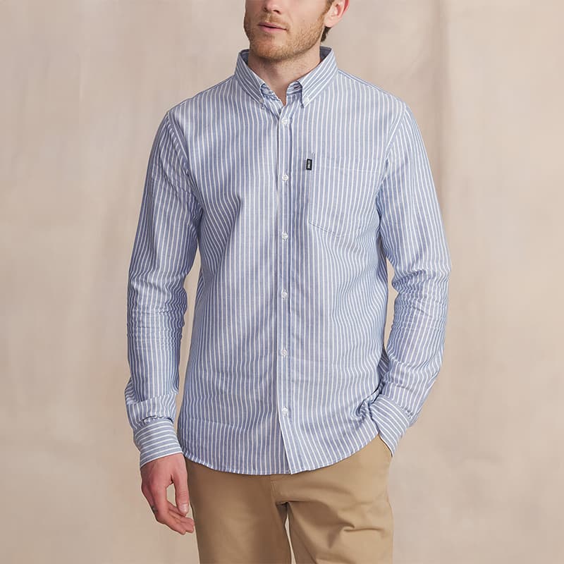 Chemise TBS Rhaviche L 012 Chambray