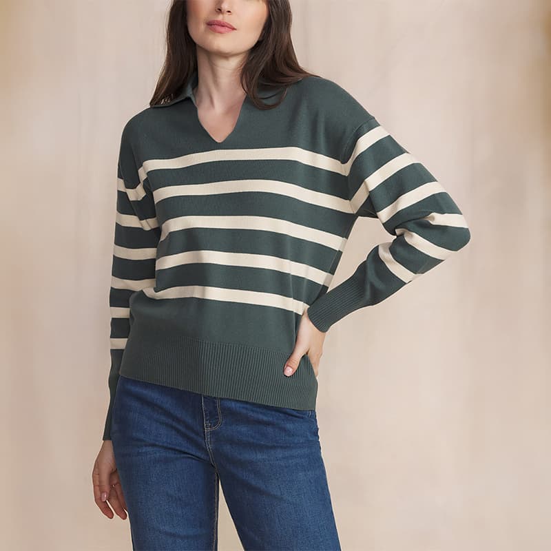 Pull TBS Tunnicol S 488 Sapin