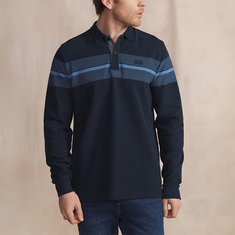 Polo TBS Nimirpol 4XL 032 Marine