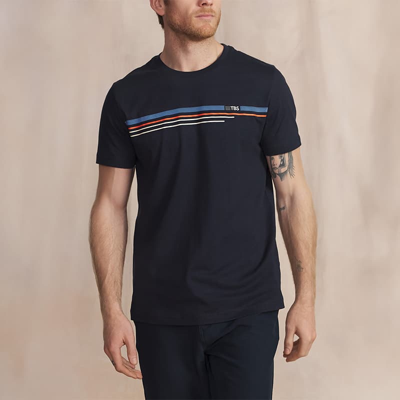 T-shirt TBS Niniotee L 032 Marine