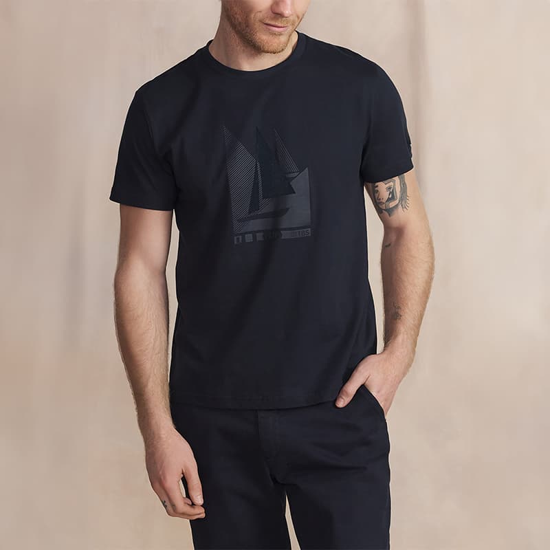 T-shirt TBS Omaritee 2XL 032 Marine