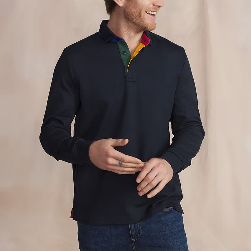 Polo TBS Jonnapol 2XL 032 Marine 2