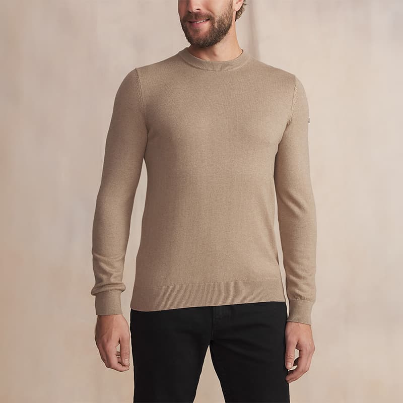 Pull TBS Malikron XL 013 Beige