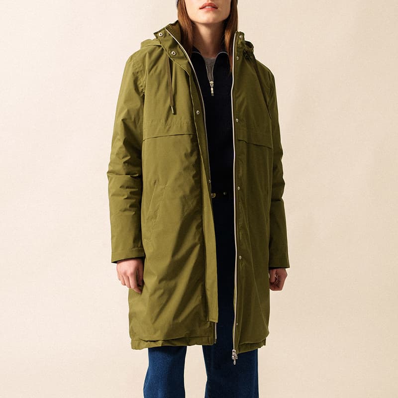 Parka SAINT JAMES Ste Julie 42 Fougere
