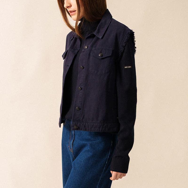 Veste sans manches SAINT JAMES Ste Ines 40 Navy