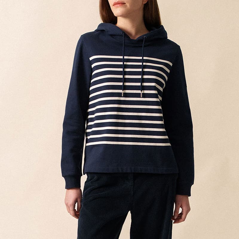 Sweat SAINT JAMES Norah 4262 36 Amiral/Ecume