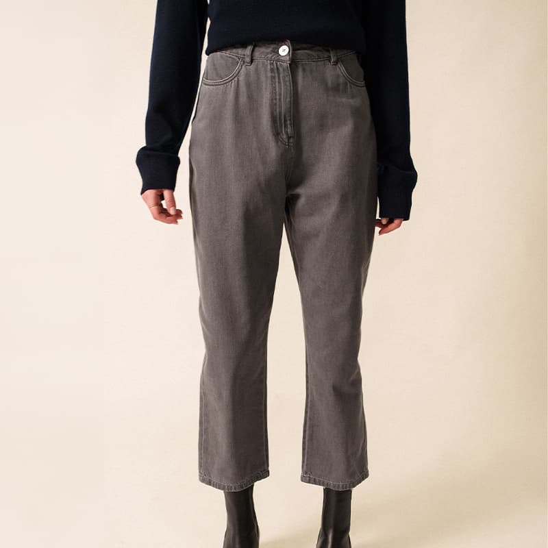 Pantalon SAINT JAMES Zelie 36 Gris