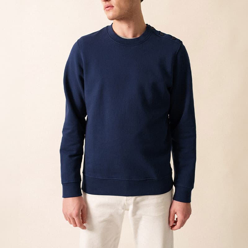 Sweat SAINT JAMES Marceau 3526 XL Amiral