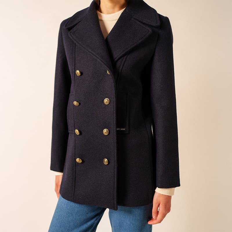 Caban SAINT JAMES Voilure II 44 Navy