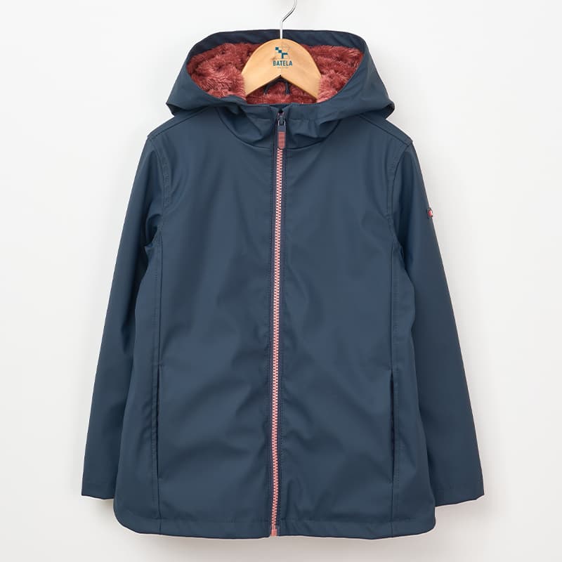 Ciré avec doublure moumoute BATELA C3157 16 Ans MA Navy Blue