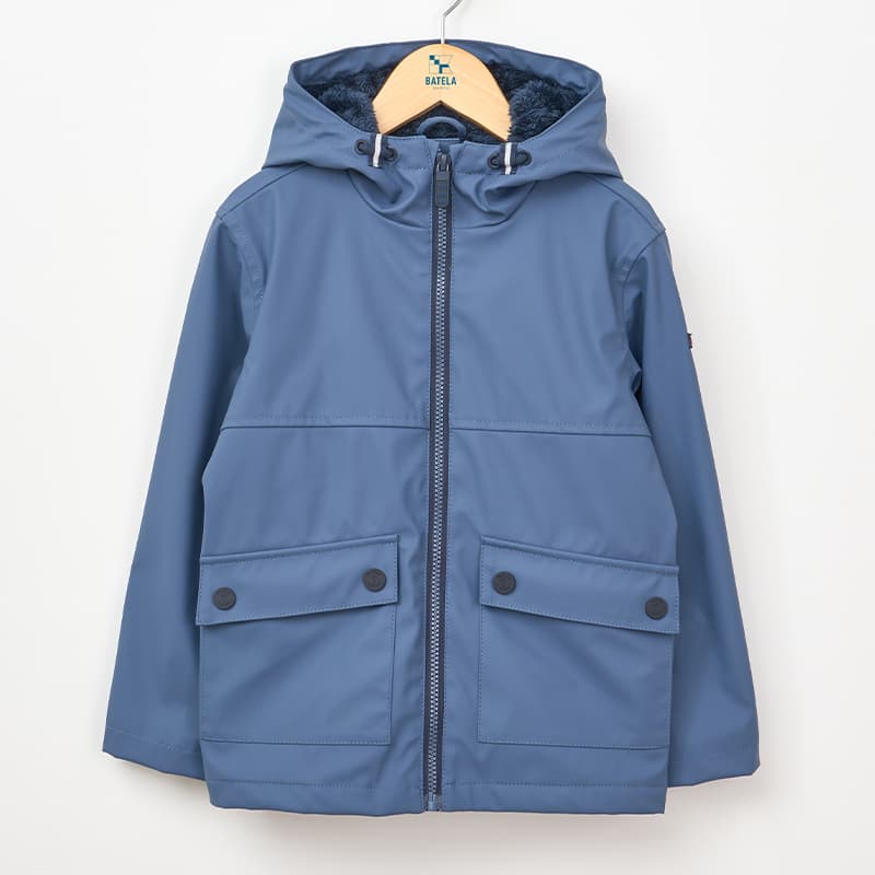 Ciré avec doublure moumoute BATELA 2 Ans VT Vintage Indigo