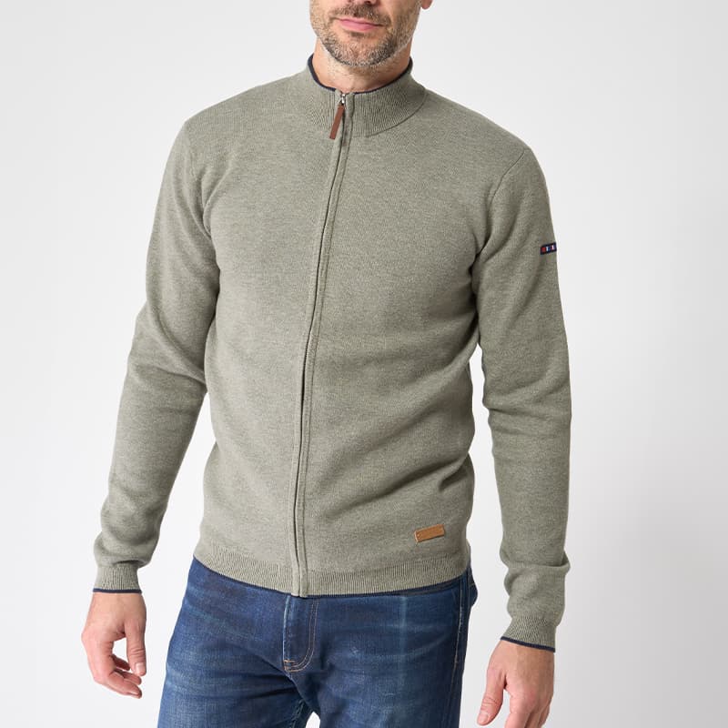Gilet zippé BATELA A2607 S DG Dried Sage