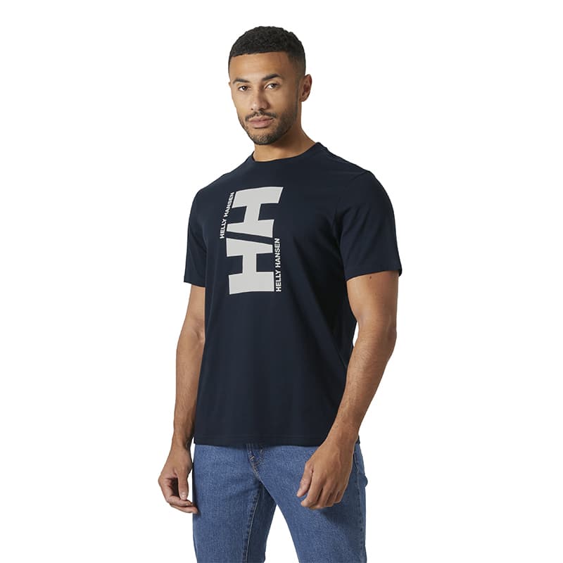 T-shirt HELLY HANSEN Core Graphic T 2.0 54599 XL 599 Navy
