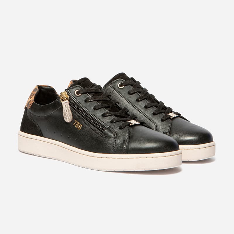 Tennis TBS Vinisia 39 F04 *Noir + Leopard