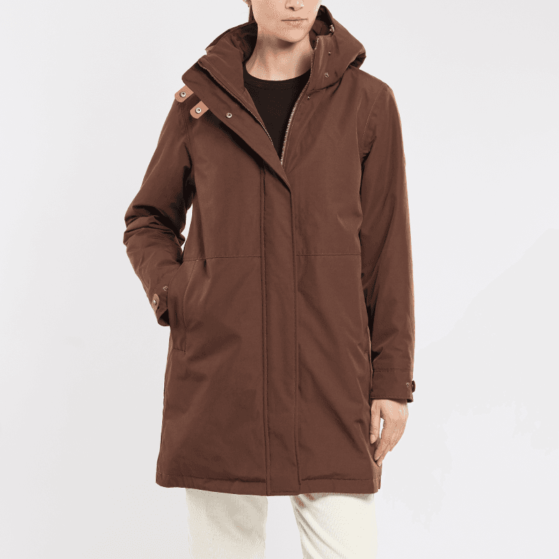 Parka imperméable BERMUDES Brevik 40 B151 Chocolat