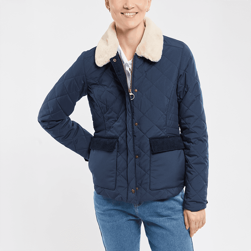 Veste matelassée BERMUDES Banley 38 B052 Marine