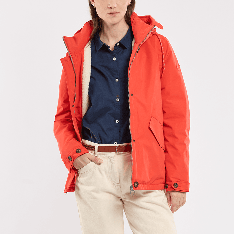 Parka imperméable BERMUDES Bagad 36 B239 Orange