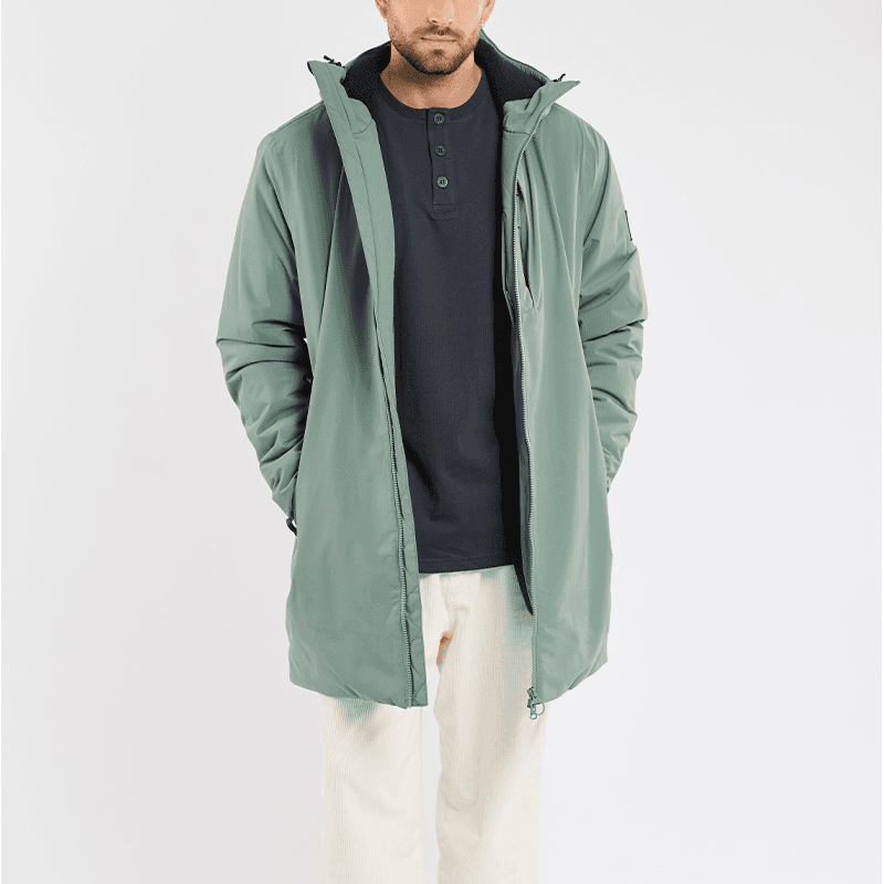 Parka imperméable BERMUDES Hobson XL B603 Vert De Gris