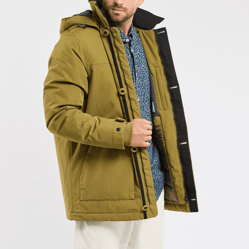 Parka imperméable BERMUDES Highwarm 2XL B487 Olive