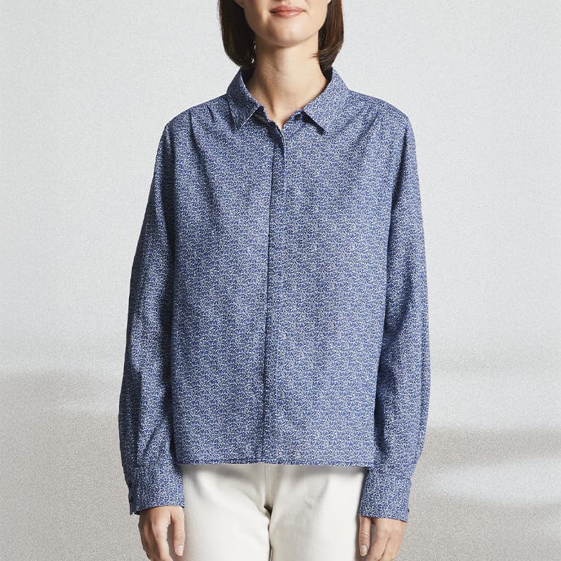 Chemise MAT DE MISAINE Cambo 20169 40 I21 Imprime Marine