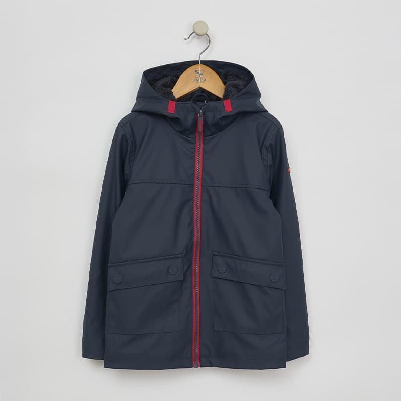 Ciré avec doublure moumoute BATELA 10 Ans MA Navy Blue