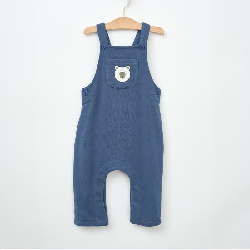 Salopette BATELA "Ours" B2462 6 Mois VT Vintage Indigo