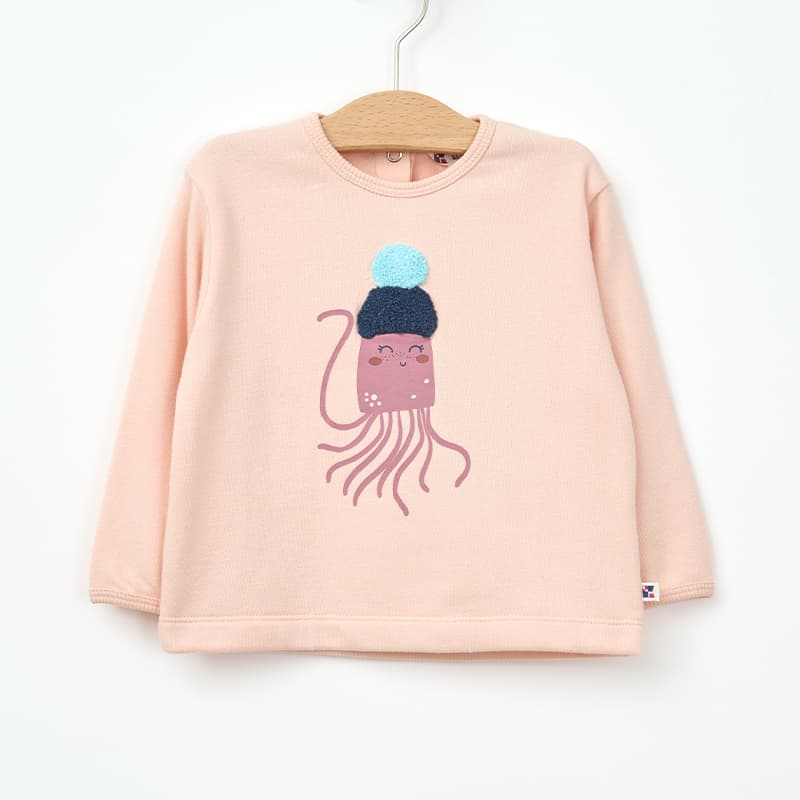 Sweat BATELA "Meduse" B2623 6 Mois PW Pale Dogwood