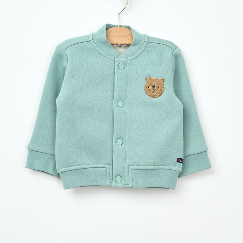 Veste Teddy BATELA B2626 12 Mois BF Blue Surf