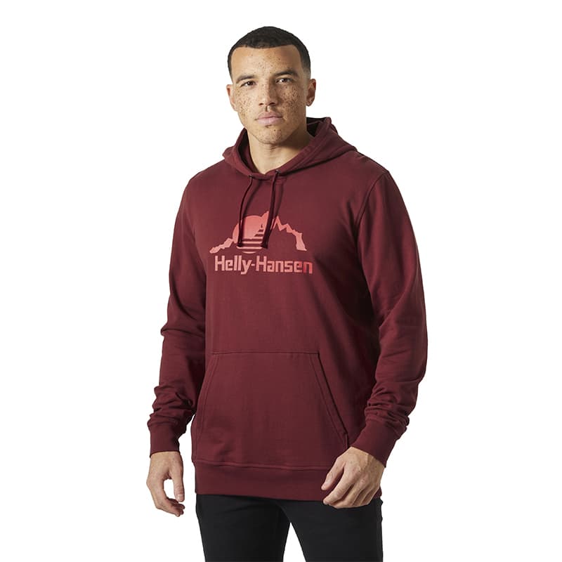 Sweat HELLY HANSEN Nord Graphic 62975 XL 180 Mars Red