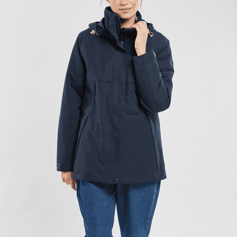 Parka courte imperméable BERMUDES Belven 46 b204 Navy