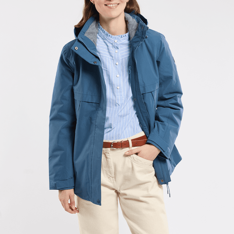 Parka courte imperméable BERMUDES Belven 40 B886 Atlantique