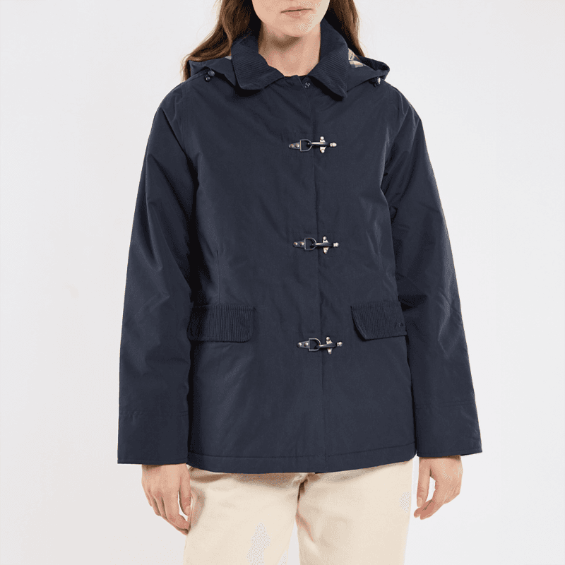 Parka courte imperméable BERMUDES Brise 38 B052 Marine