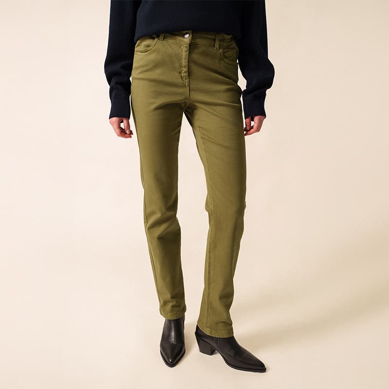 Pantalon SAINT JAMES Patricia II couleur 42 Fougere