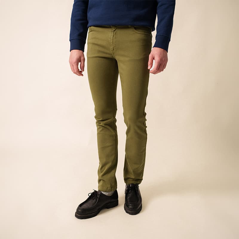 Pantalon SAINT JAMES Jasper couleur 46 Fougere