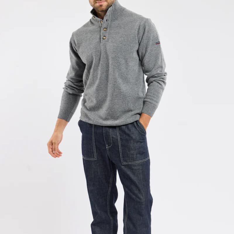 Pull camionneur ARMOR-LUX 74603 L DEQ Slate/Navire