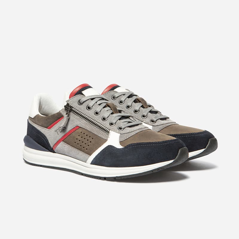 Tennis TBS Stevane 43 D61 *Gris + Navy