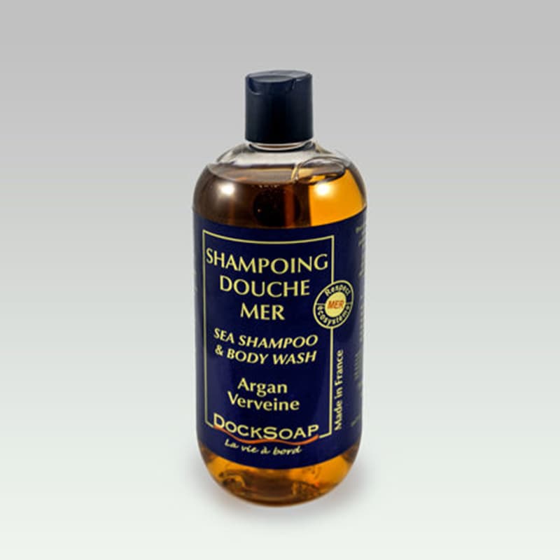 Shampoing Douche mer Argan Verveine DOCKSOAP 200 ml