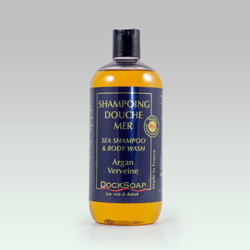Shampoing Douche mer Argan Verveine DOCKSOAP 500 ml