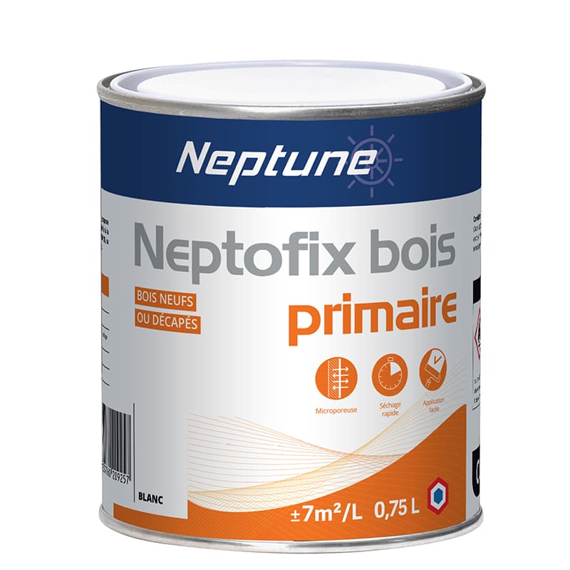 Neptofix Bois NEPTUNE Blanc 750 ml