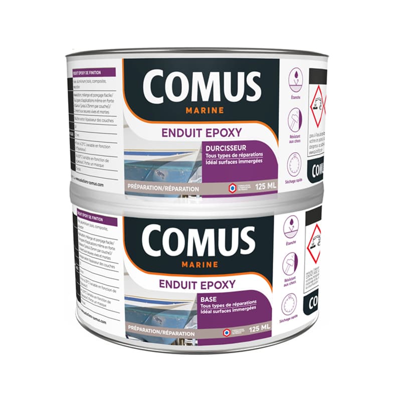 Enduit COMUS MARINE Epoxy Léger (A+B) 250 ml