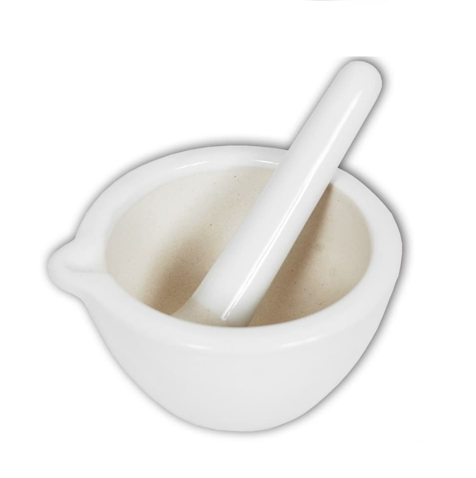 Mortier à main 150 ml en porcelaine