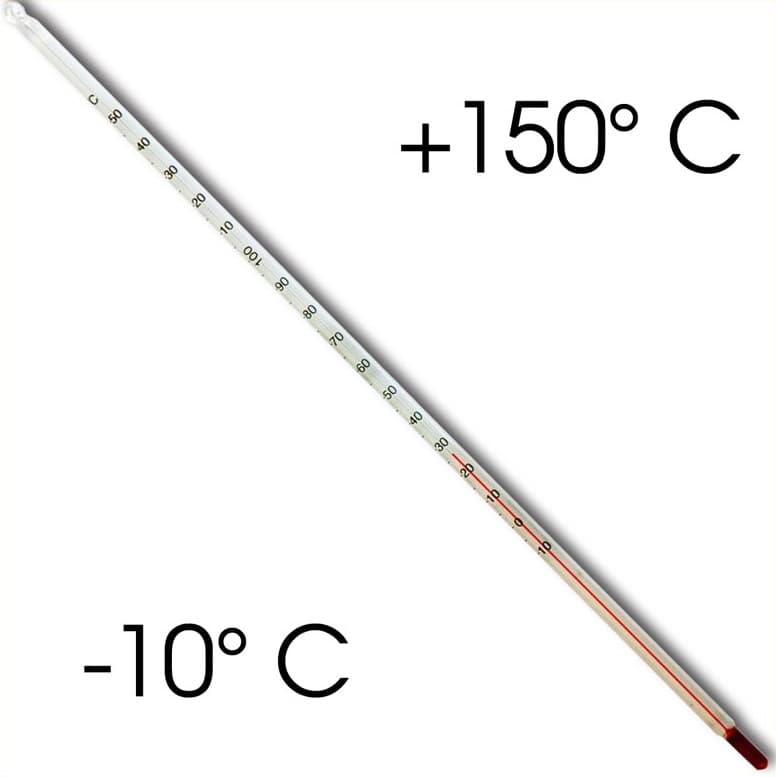 Thermomètre de précision -10°/+150°