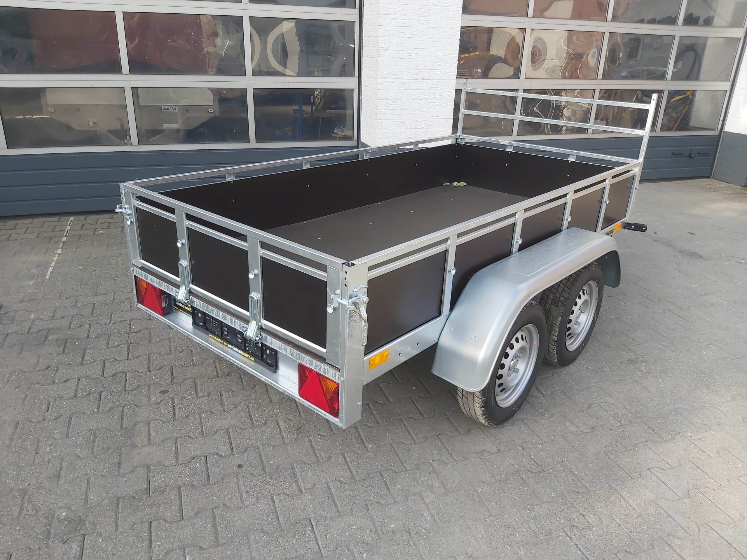 PKW Anhänger Trailwood 253 2 253x125x35cm (S) 750kg Tandemachser Aktion