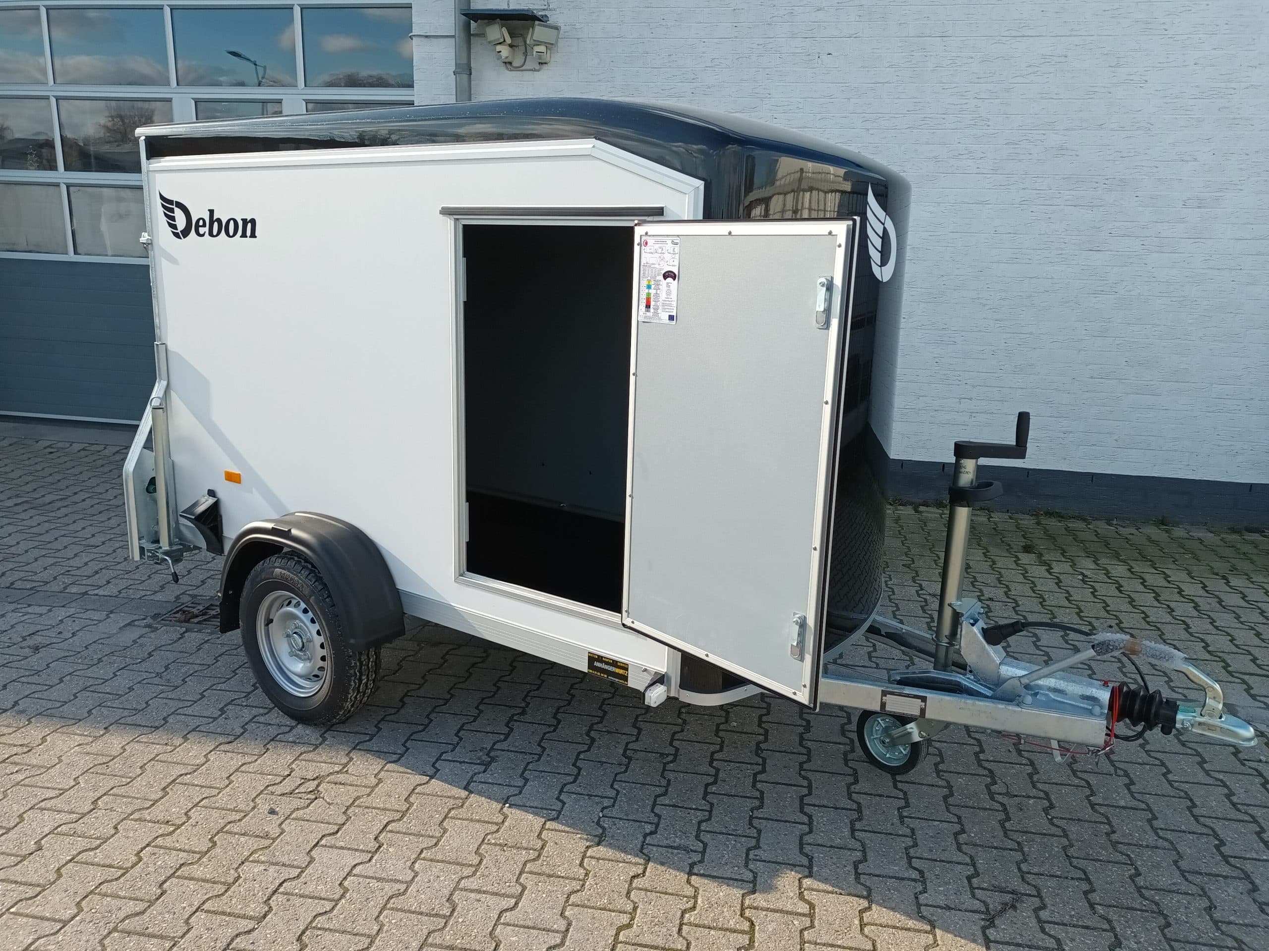 Roadster Sport C255 252x125x154cm aero Wood weiß Poly black Seitentür Rampekombi (S) 1300kg 100km/H