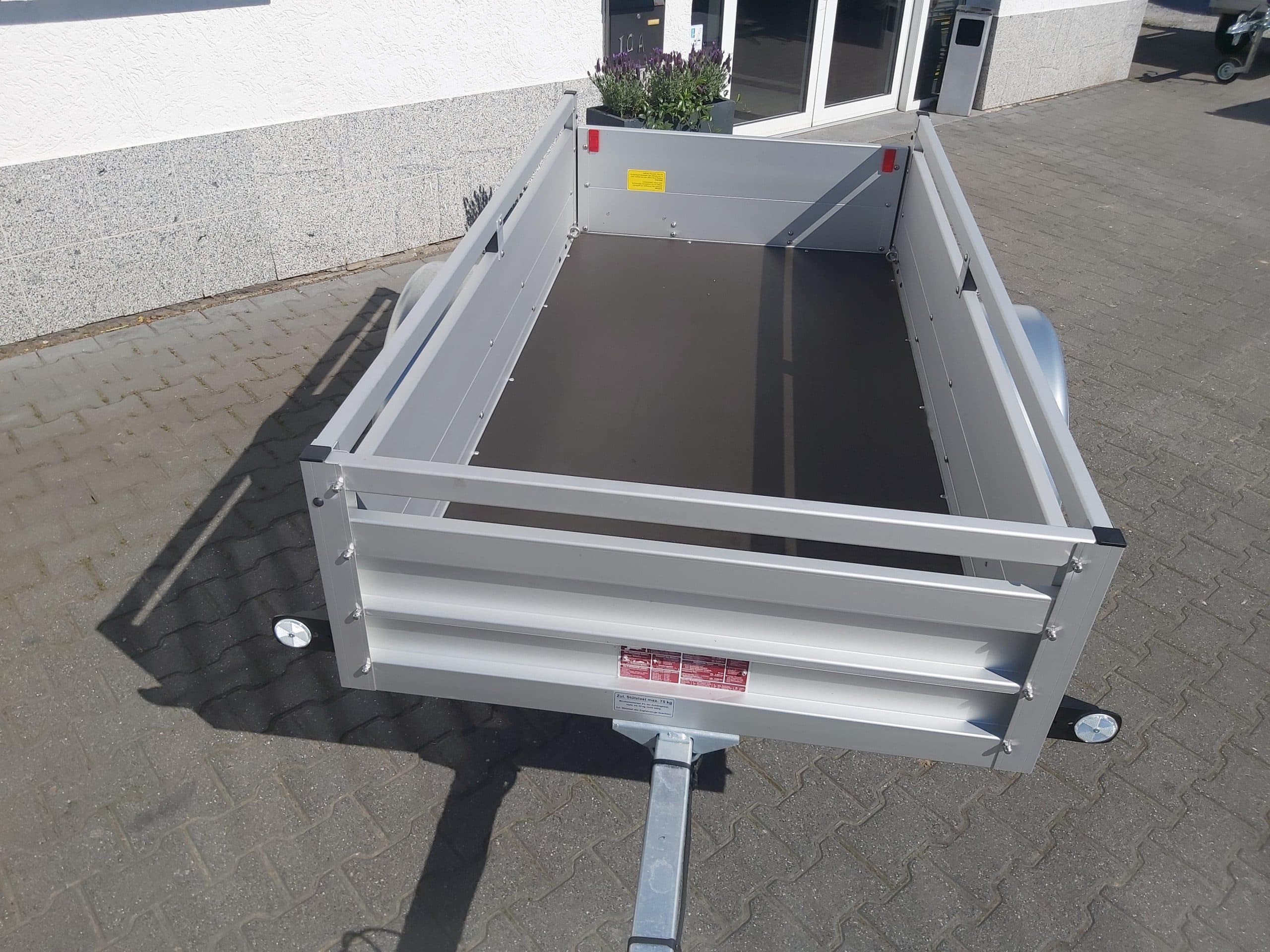 PKW Anhänger Koch Aluline U2 205x105x40cm (XS) 750kg 100 km/H order Aktion