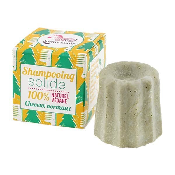 Shampoing solide vegan et naturel - Lamazuna Normaux - au pin sylvestre bio