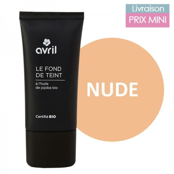 Fond de teint liquide bio - Avril Nude