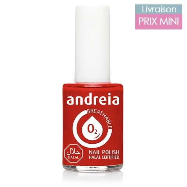 Vernis à ongles - Andreia B6 - Rouge Vif